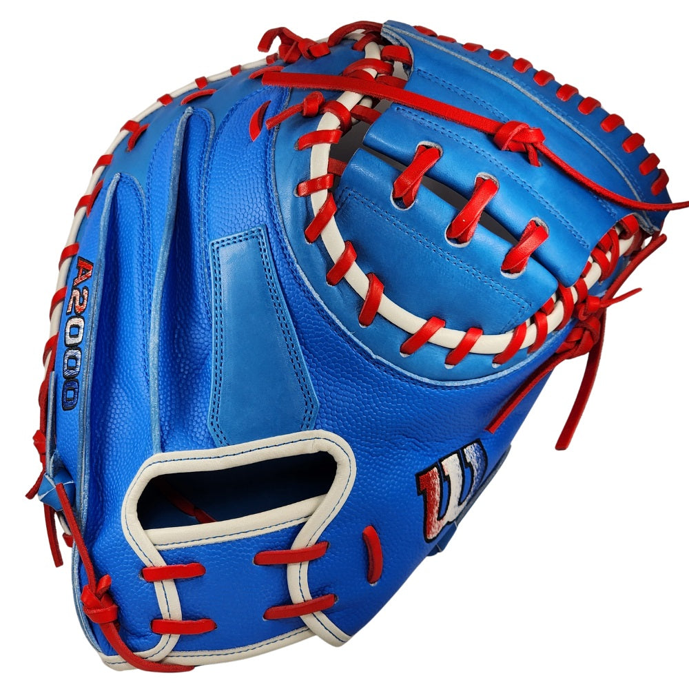 Wilson Custom "Blue Horizon" A2000 M1D 33.5” Baseball Catchers Mitt