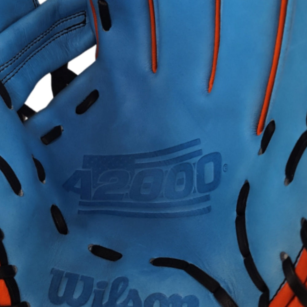 Wilson Custom "Baby Blue Sunset" A2000 1975 11.75" Infielders Glove