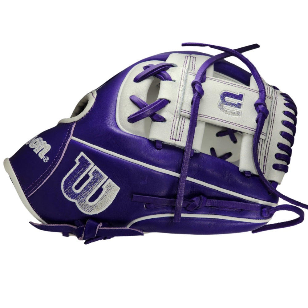 Wilson Custom "Purple Reign" A2000 DP15 11.5" Infielders Glove