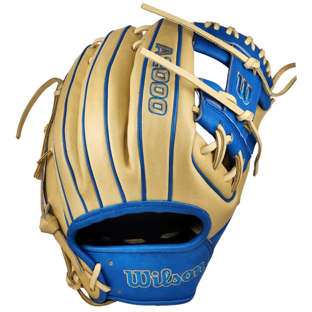 Wilson Custom Blonde and Autism Blue A2000 PF88 11.25” Infield Baseball Glove