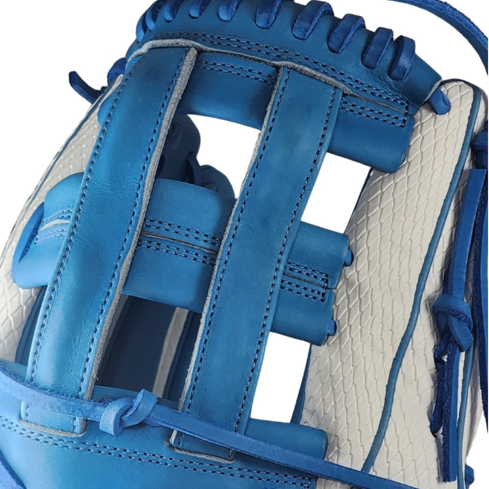 Wilson Custom White and Autism Blue A2000 1799 12.75" Outfield Glove