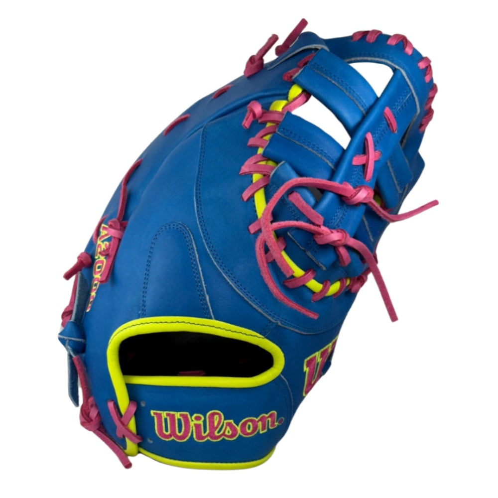 Wilson Custom A2000 1679 Autism Blue 12.5” Baseball First Base Mitt