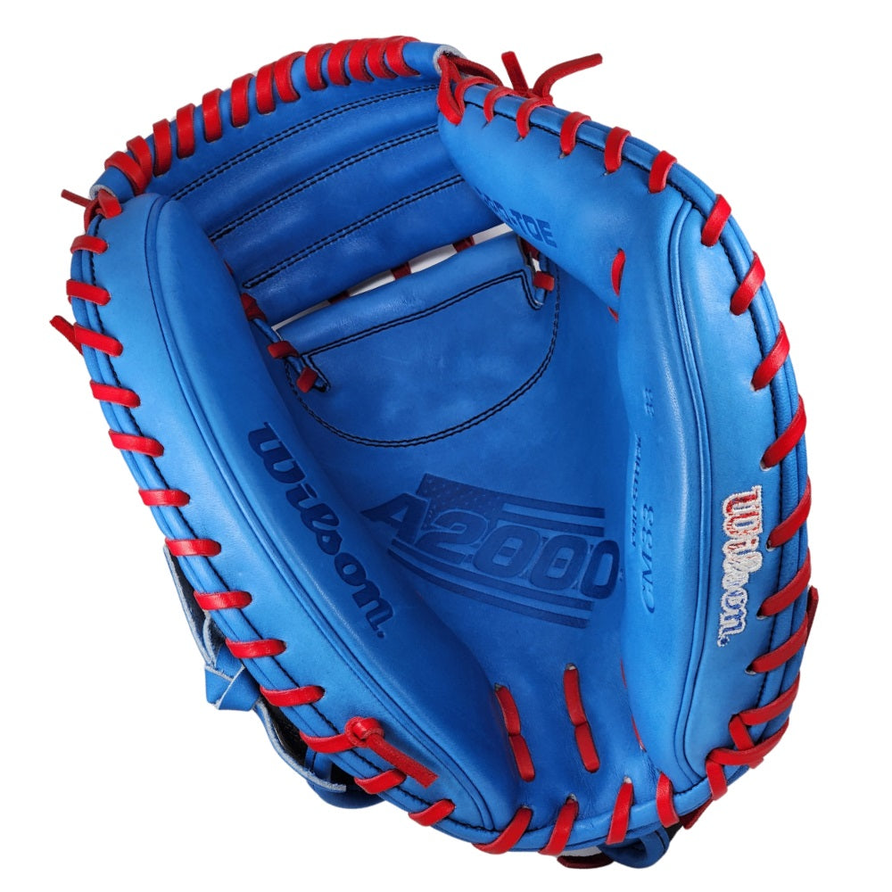 Wilson Custom "Blue Raider" A2000 CM33" Catcher's Mitt