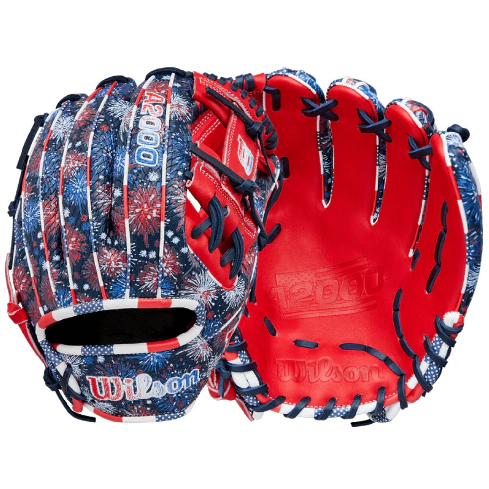 Wilson July 2025 A2000 1975 Glove of the Month Fireworks: WBW104217117
