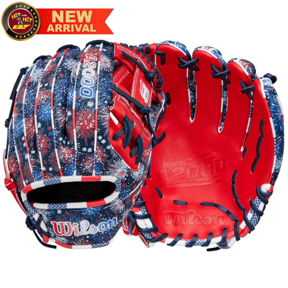 Wilson July 2025 A2000 1975 Glove of the Month Fireworks: WBW1042171175