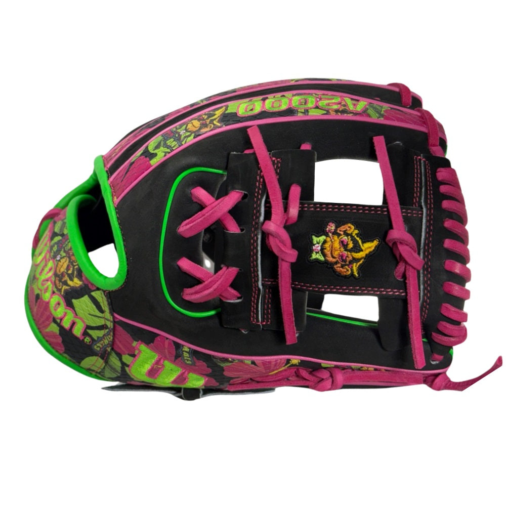 Wilson Custom Party Animals Hawaiian A2000 1786 11.50" Baseball Glove: WBW102221115