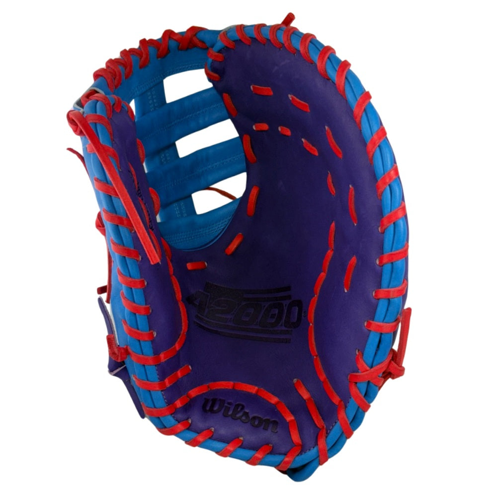Wilson Custom A2000 2820 Autism Blue/Purple 12.25” Baseball First Base Mitt