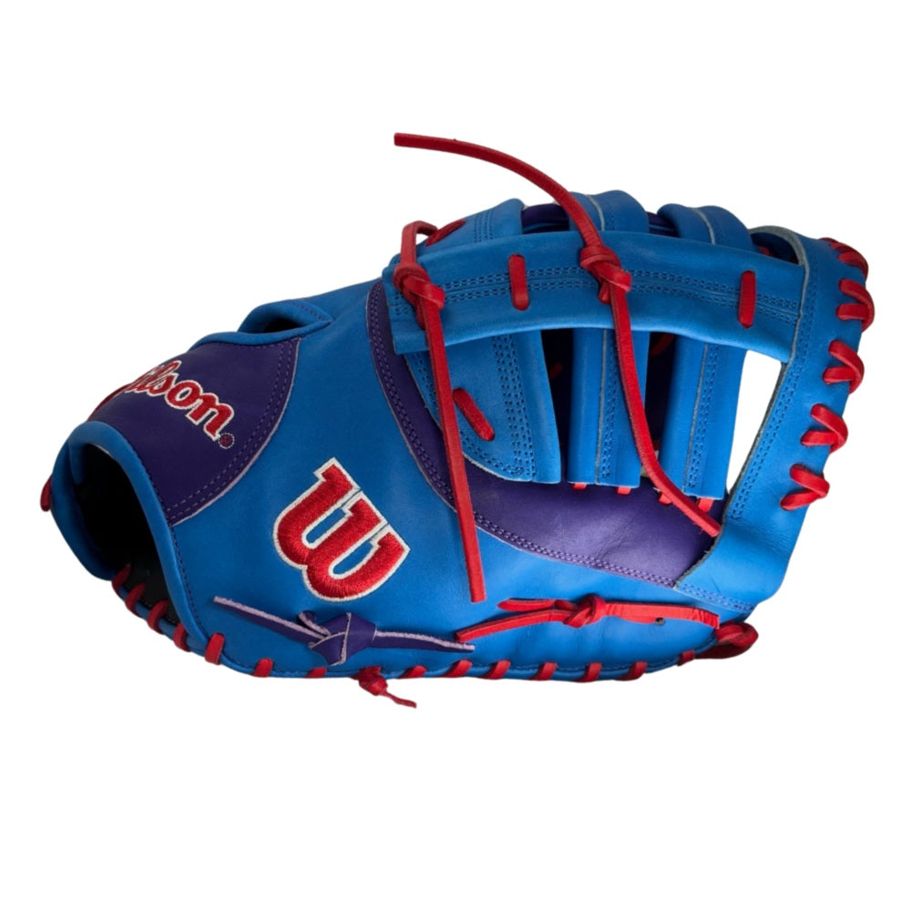 Wilson Custom A2000 2820 Autism Blue/Purple 12.25” Baseball First Base Mitt