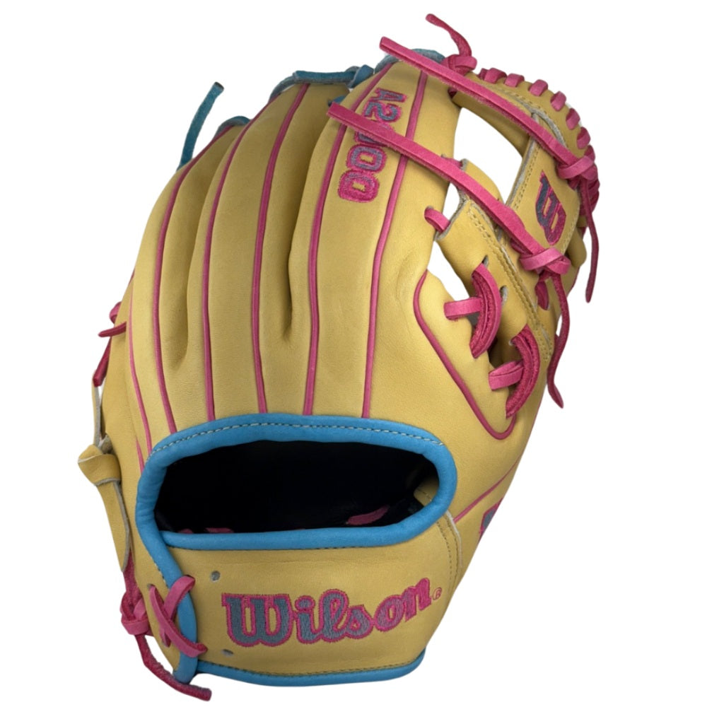 Wilson Custom A2000 1786 Blonde Cotton Candy 11.5" Infield Glove
