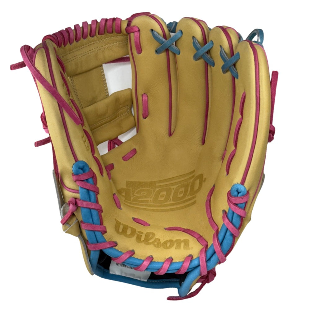 Wilson Custom A2000 1786 Blonde Cotton Candy 11.5" Infield Glove