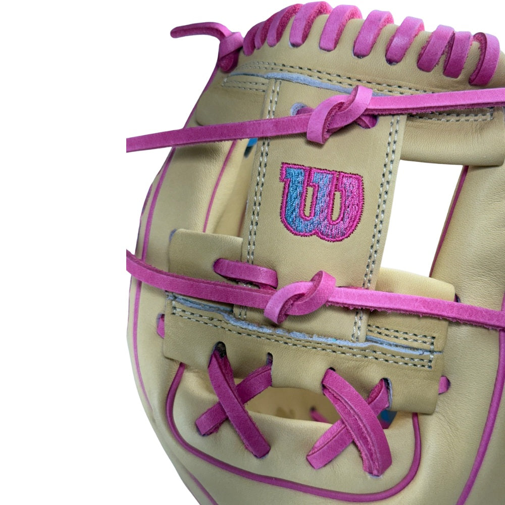 Wilson Custom A2000 1786 Blonde Cotton Candy 11.5" Infield Glove