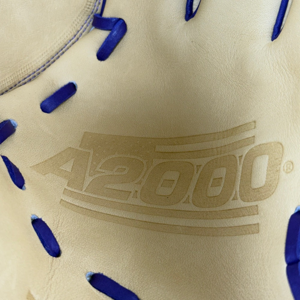 Wilson Custom A2000® B23 Blonde and Purple 12” Pitcher’s Baseball Glove