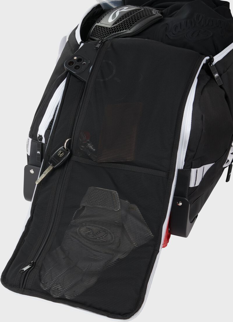 RAWLINGS YADI 2 BLACK WHEELED BAG: YADI2WHBG