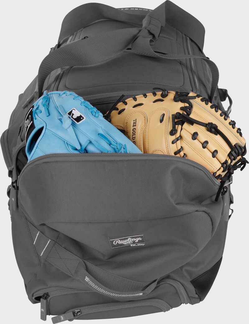 RAWLINGS YADI 2 GRAPHITE WHEELED BAG: YADI2WHBG