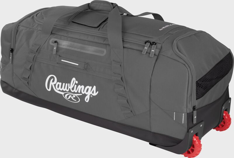 RAWLINGS YADI 2 GRAPHITE WHEELED BAG: YADI2WHBG