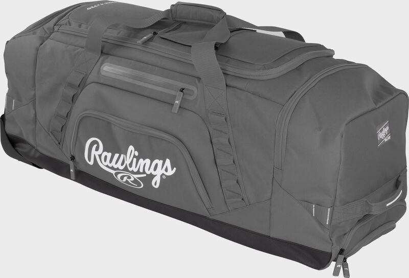 RAWLINGS YADI 2 GRAPHITE WHEELED BAG: YADI2WHBG