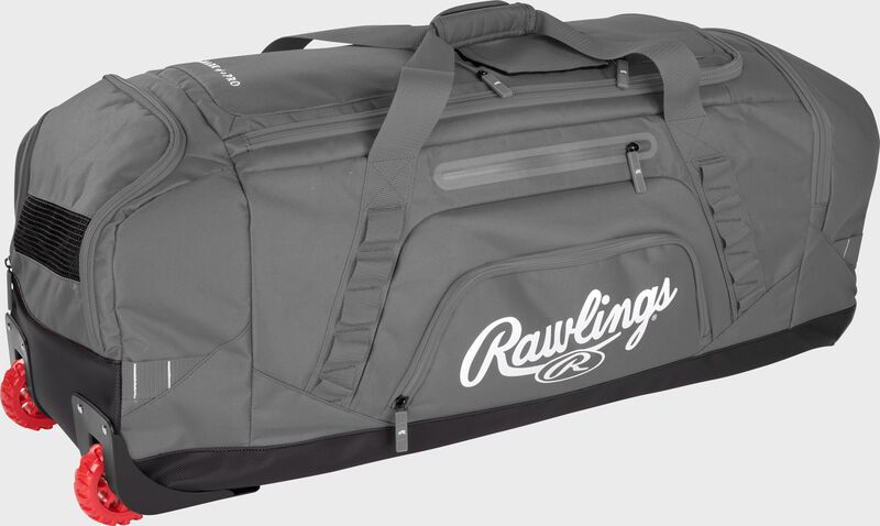 RAWLINGS YADI 2 GRAPHITE WHEELED BAG: YADI2WHBG