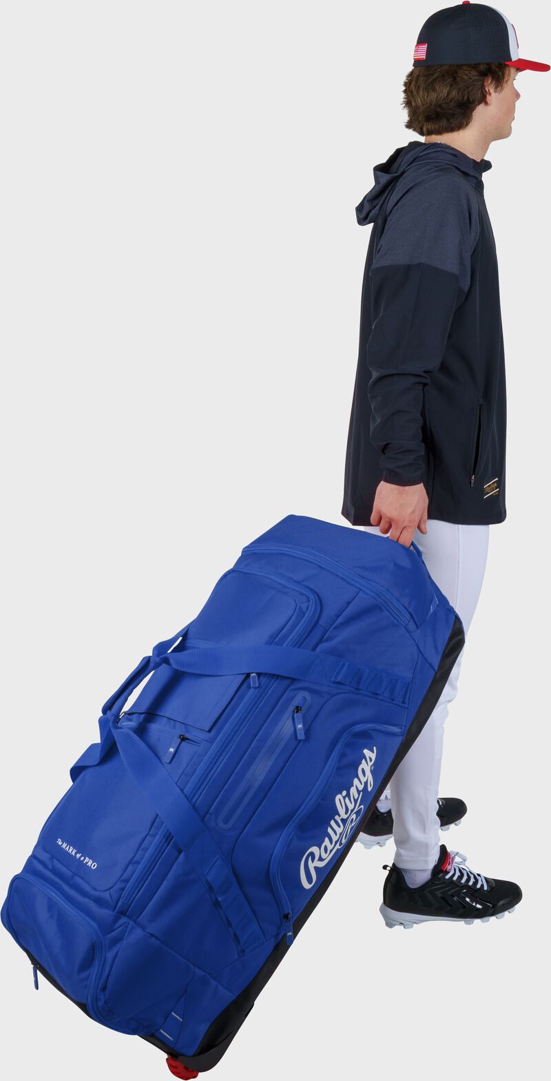 RAWLINGS YADI 2 ROYAL WHEELED BAG: YADI2WHBG