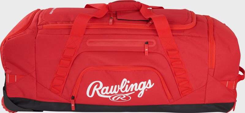 RAWLINGS YADI 2 RED WHEELED BAG: YADI2WHBG