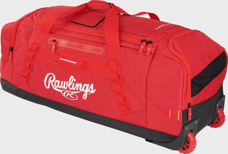 RAWLINGS YADI 2 RED WHEELED BAG: YADI2WHBG