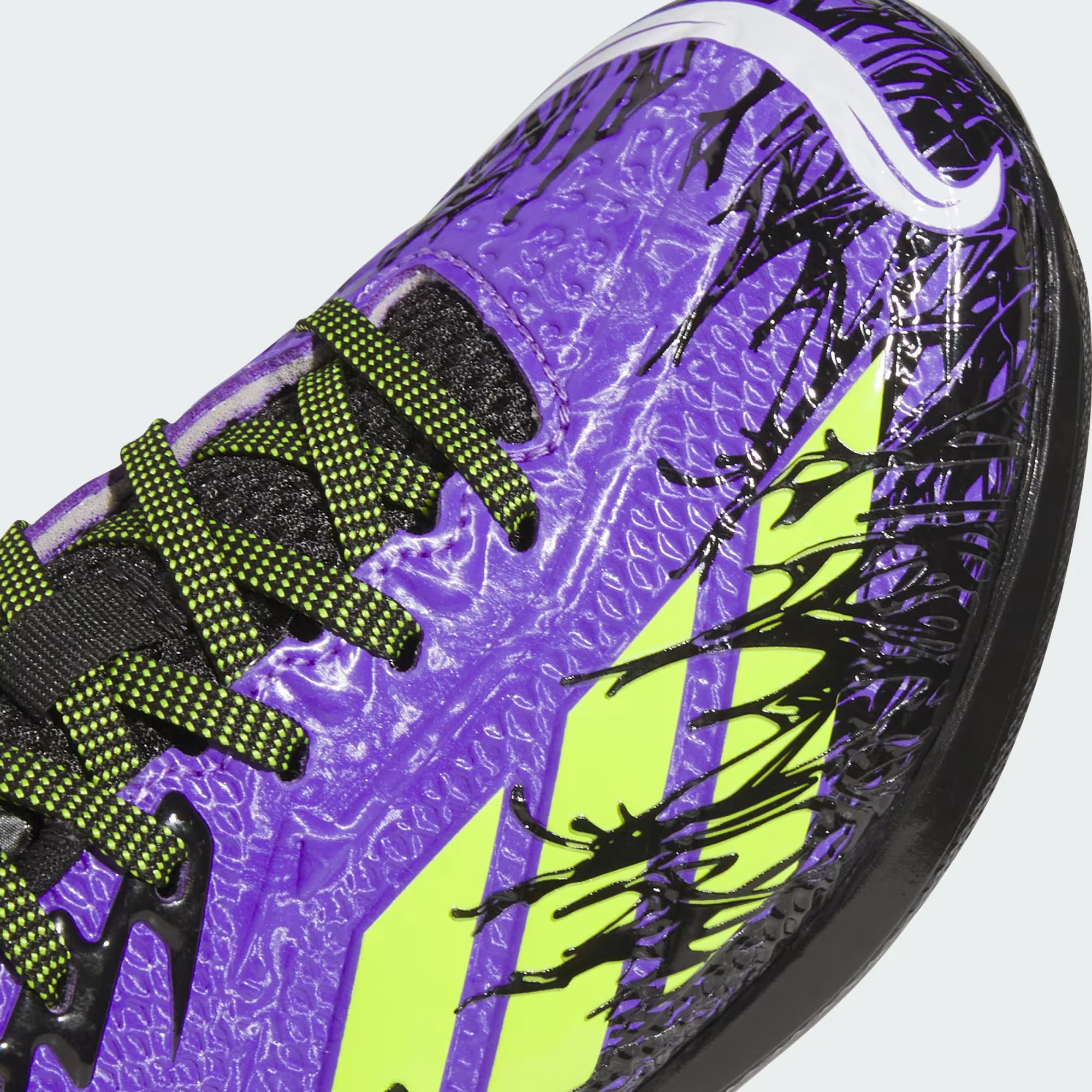 Adidas Marvel Adizero Electric 2.0 TPU Kids Venom Shoes: JQ9232