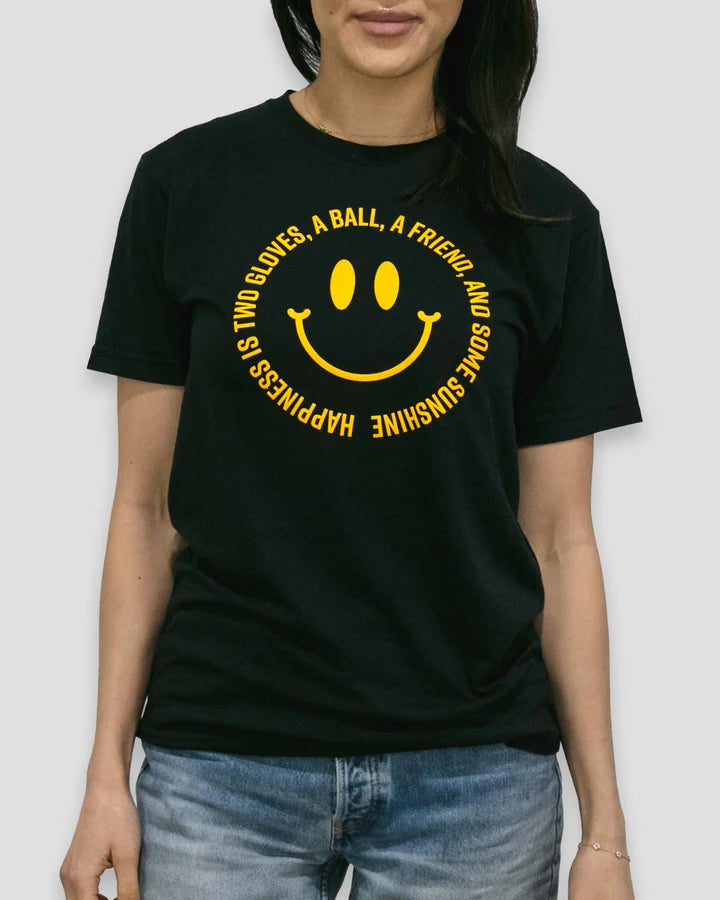Baseballism Happiness T-shirt (Women's)