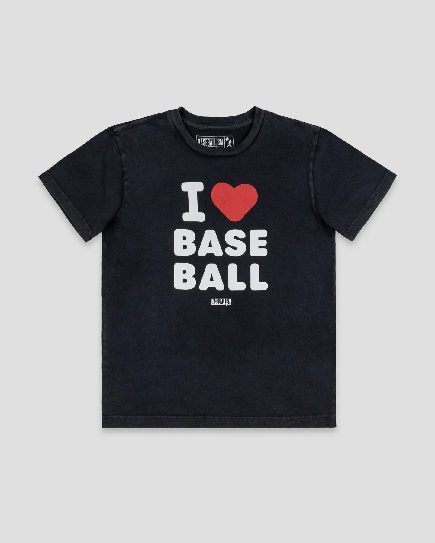Baseballism Adult I Heart Baseball T-Shirt