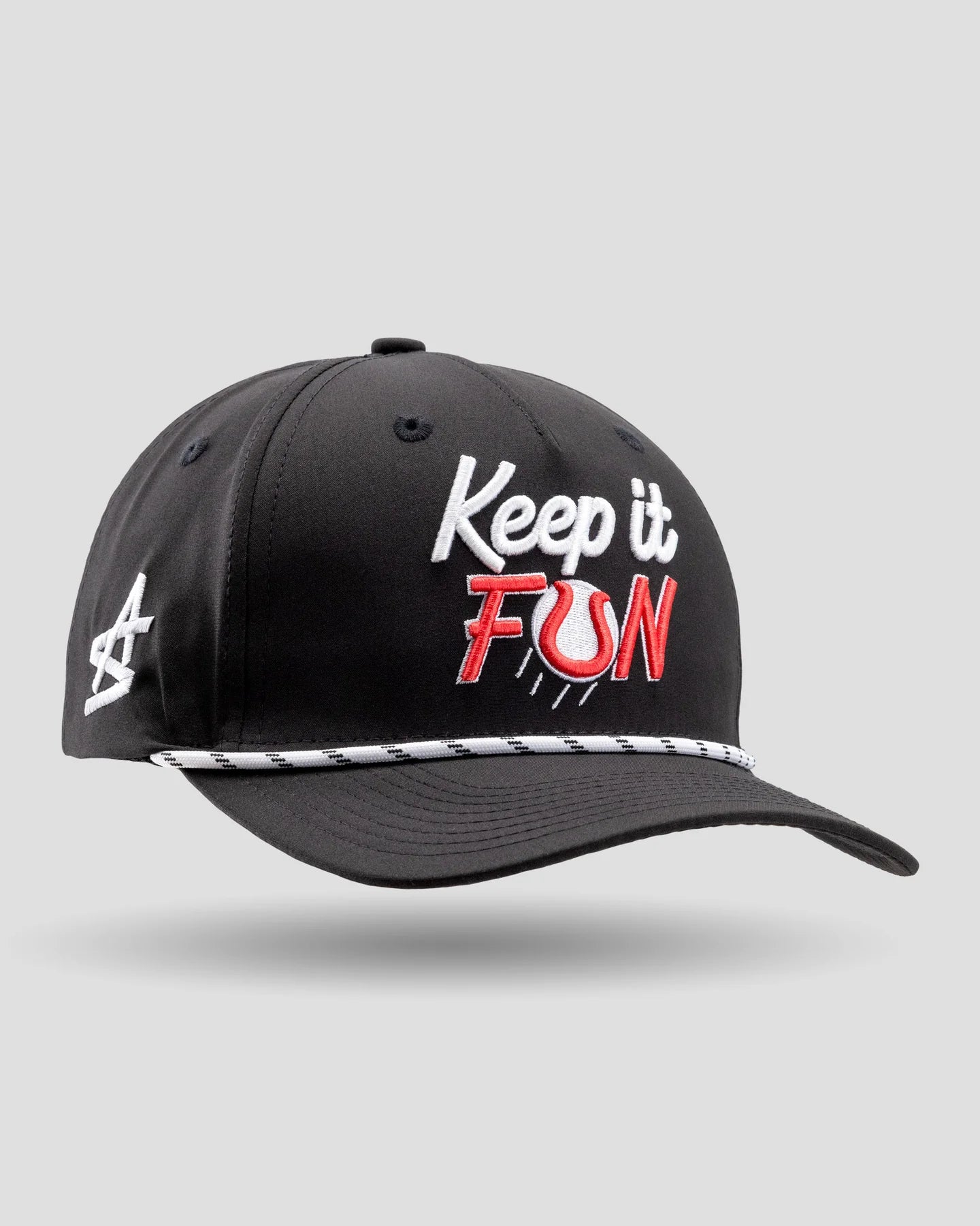 Baseballism Keep It Fun Script Five Panel Cap - Baseballism x Austin Schultz