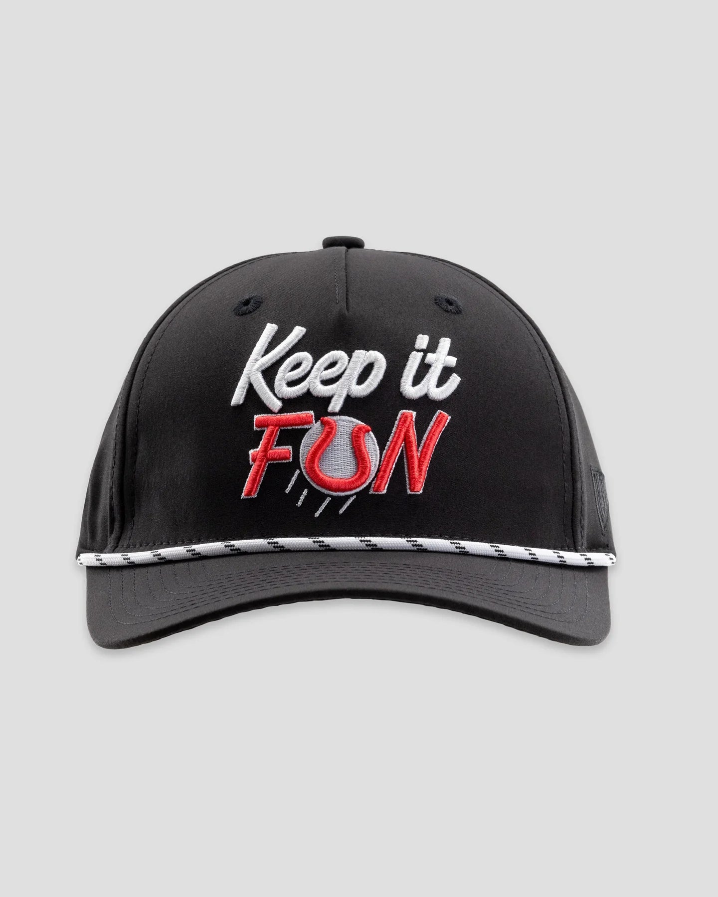 Baseballism Keep It Fun Script Five Panel Cap - Baseballism x Austin Schultz