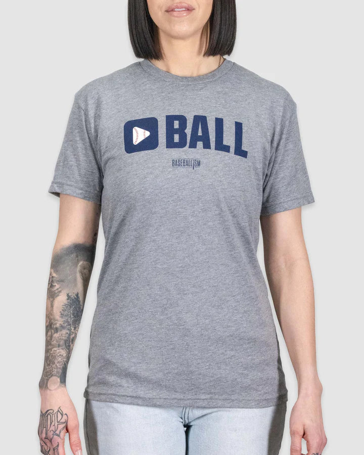 Baseballism Play Ball - Women's Warm-Up Tee