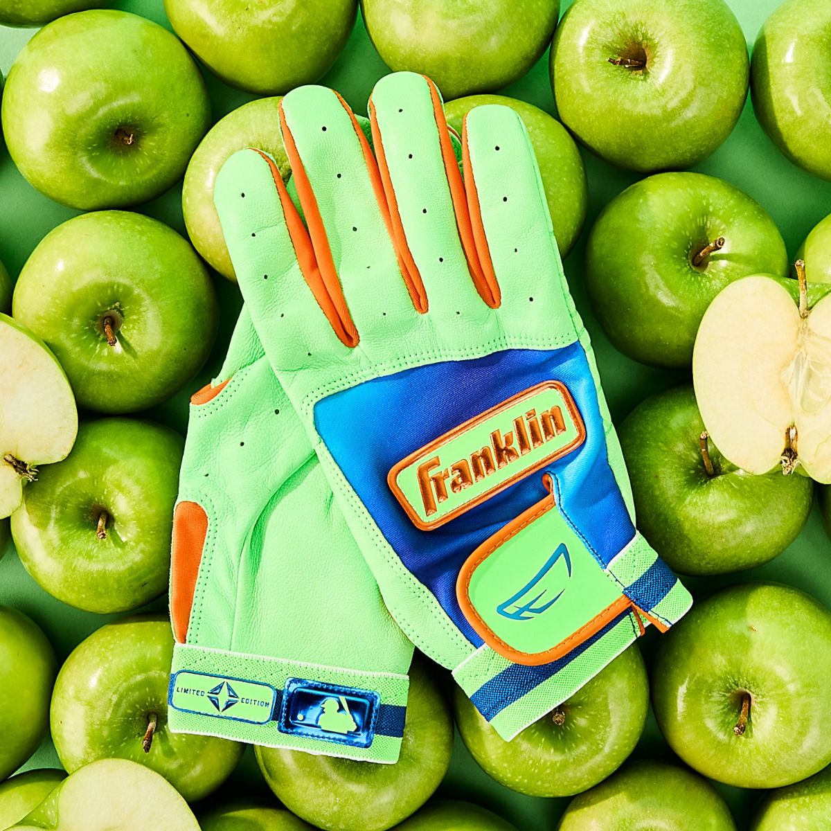 Franklin Youth Big Green Apple CFX® Pro - Limited Edition Batting Glov