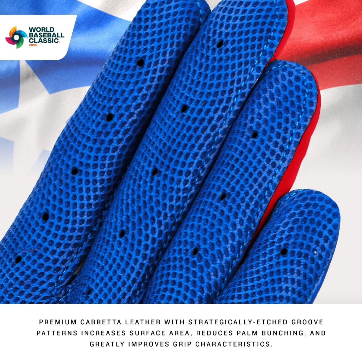 Franklin Youth CFX® Pro  World Baseball Classic Batting Glove: Puerto Rico