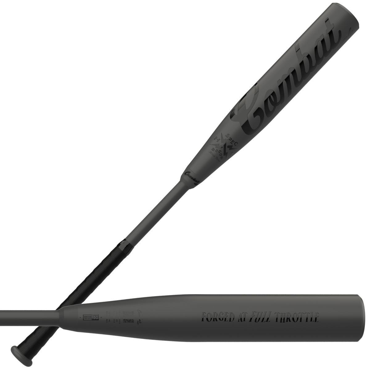 Combat MFG Steel Horses "Forged at Full Throttle" SPEC H-1 BBCOR Bat: CBB7H1SH3