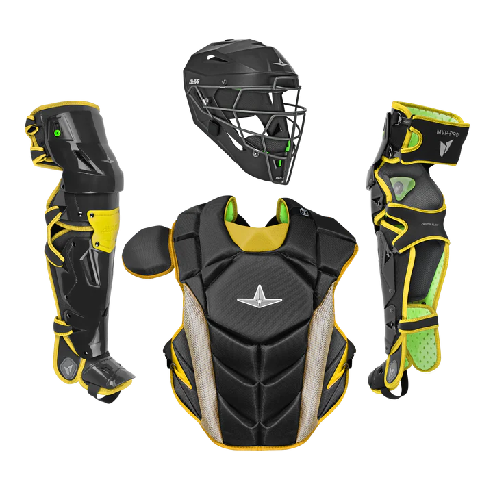 All Star MVP-PRO Series Intermediate Catching Kit: CKCC-5-LT-MED-BK_GO