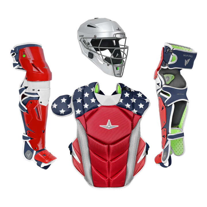 All Star MVP-PRO Series Intermediate Catching Kit: CKCC-5-LT-MED-USA