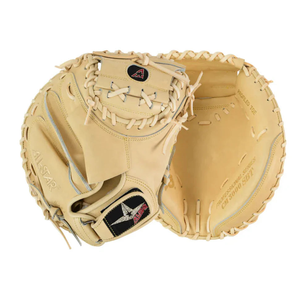 All Star LIMITED 34" PRO-ELITE® CATCHER'S MITT: TAN