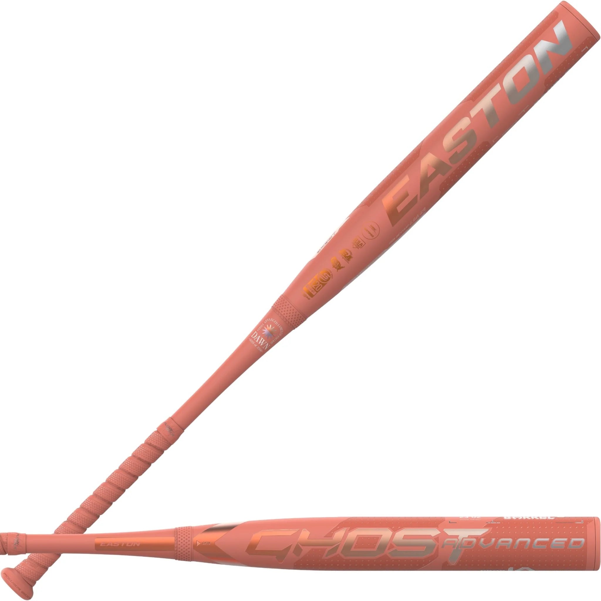 EASTON LE GHOST ADVANCE (-10) "The DAWN" FASTPITCH BAT: EFP4GHAP10