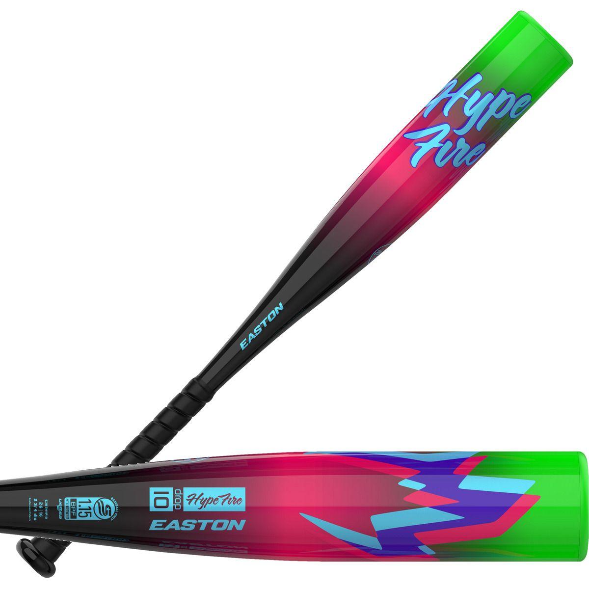 Easton 2027 Hype Fire JBB (-10) Baseball Bat: EJB7HYP10