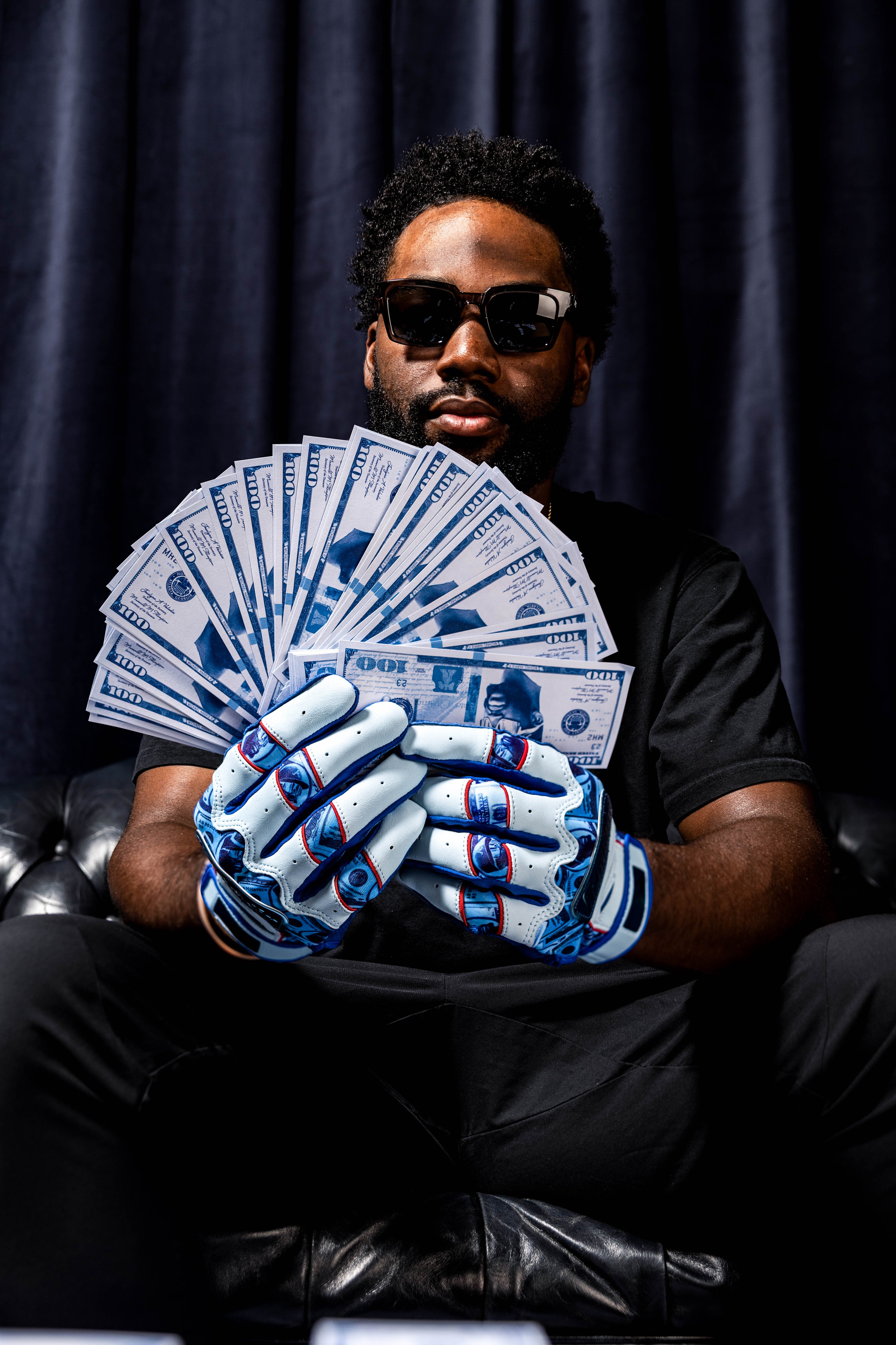 Franklin Adult CFX® Pro Limited Edition Michael Harris Cold Cash Batting Gloves