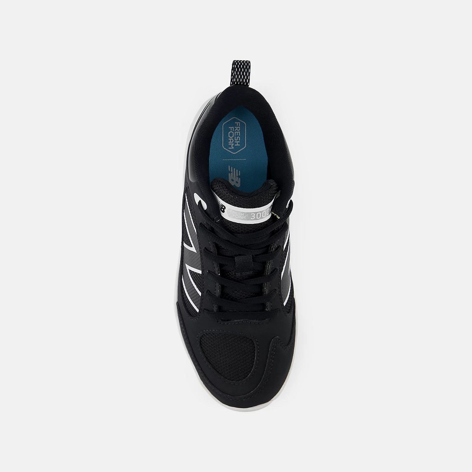 New Balance Black Fresh Foam 3000v7 Rubber Molded: J3000BK7