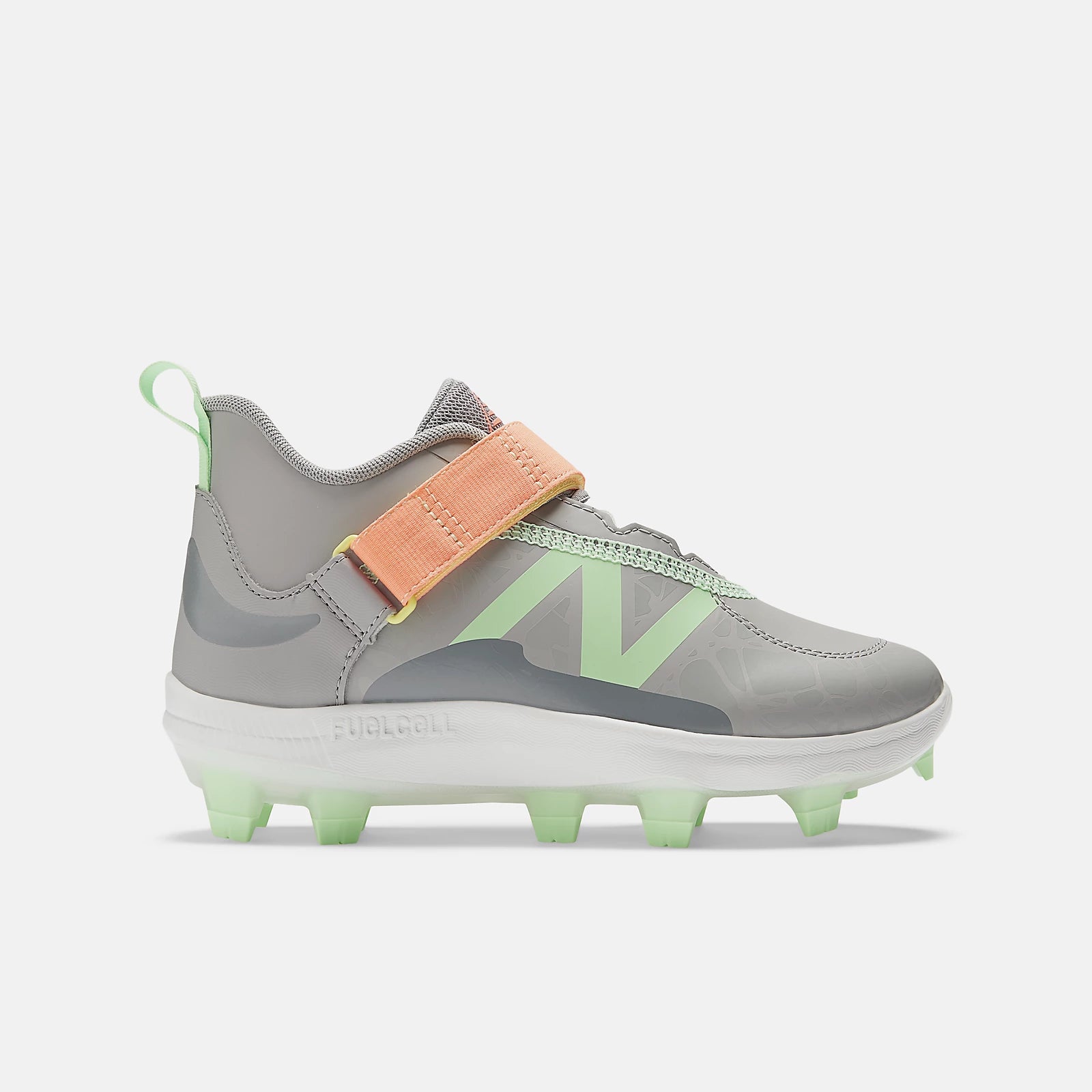 New Balance FuelCell Lindor 2 Youth: Team Away Gray New Balance FuelCell Lindor 2 Youth: Team Away Gray