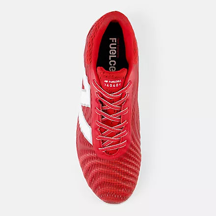 New Balance FuelCell 4040 v7 Metal: Team Red with Optic White