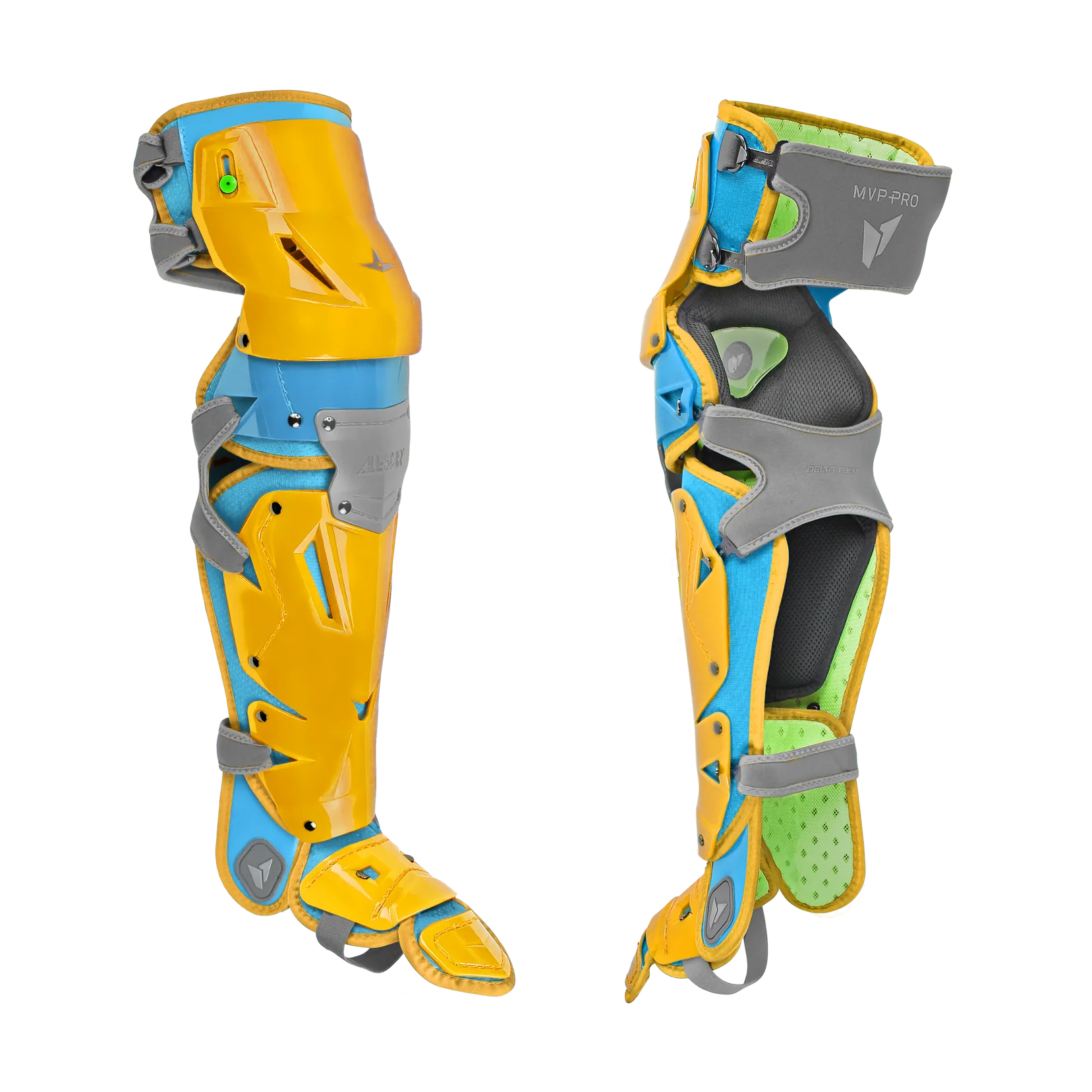 All Star MVP-PRO Short Fuse Series™ Intermediate Catching Kits: CKCC-5-LT-MED-GO_SB_SV