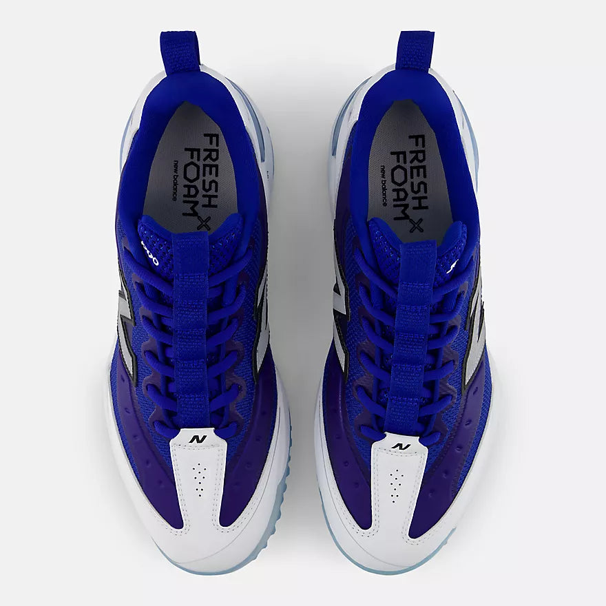 New Balance Royal and White 3000v8 Men's Turf Shoes: M30005SD