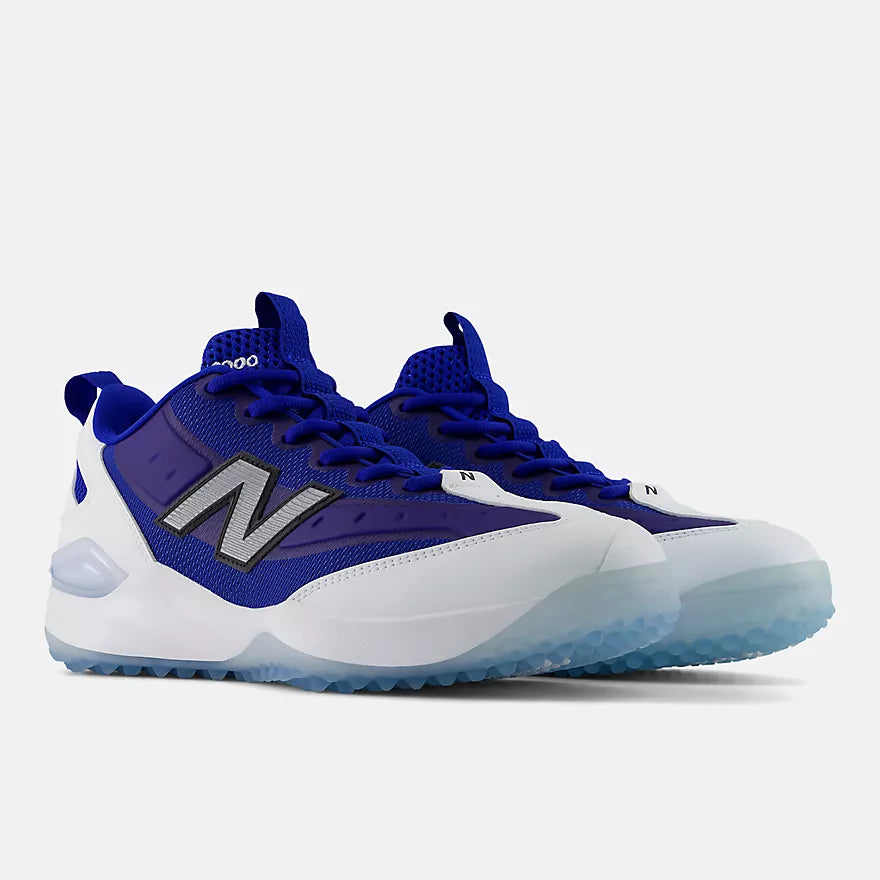 New Balance Royal and White 3000v8 Men's Turf Shoes: M30005SD