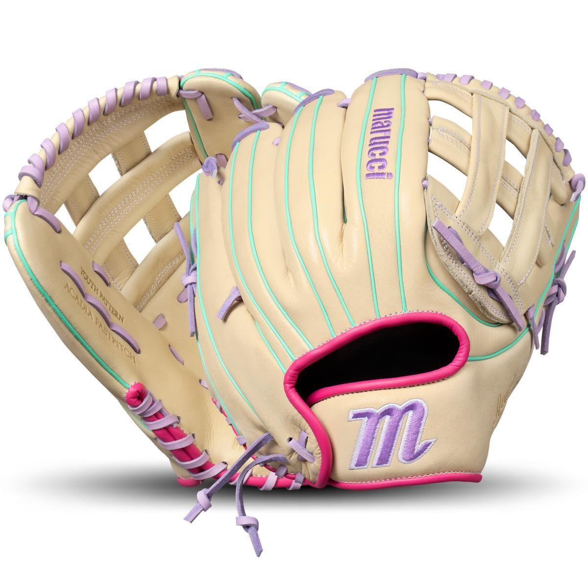 2027 Marucci Acadia 47A3 12.5" Fastpitch Softball Outfield Glove: MFG4ACFP47A3-CM/LP