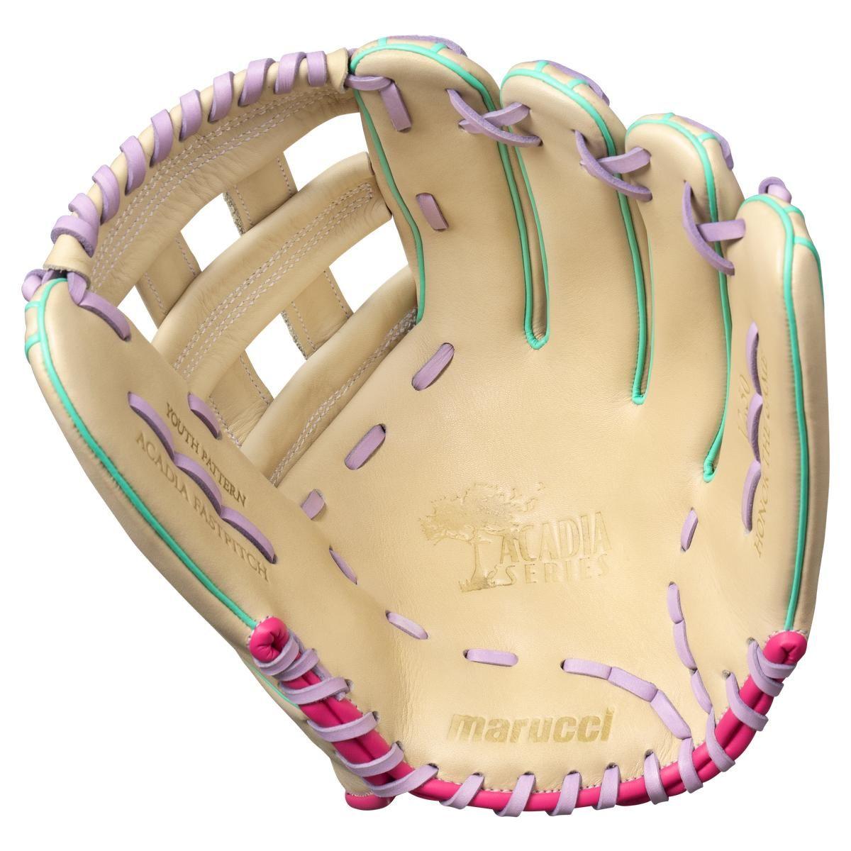 2027 Marucci Acadia 47A3 12.5" Fastpitch Softball Outfield Glove: MFG4ACFP47A3-CM/LP