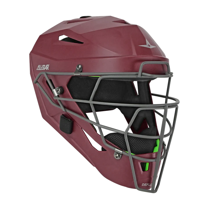 All Star MVP-PRO™ LT CATCHER'S HELMET: MAROON