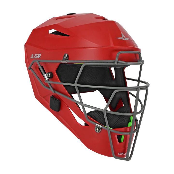 All Star MVP-PRO™ LT CATCHER'S HELMET: SCARLET