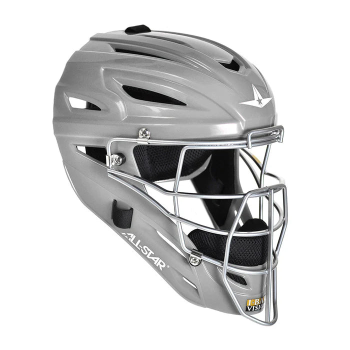 All Star MVP2500-1 Adult Silver Hockey Mask